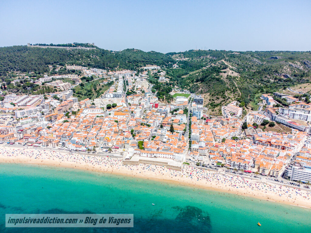 California and Ouro Beaches in Sesimbra