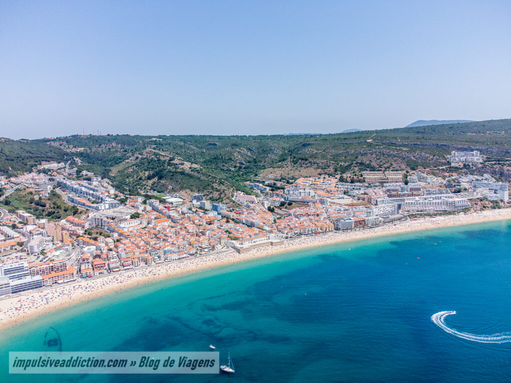 California and Ouro Beaches in Sesimbra