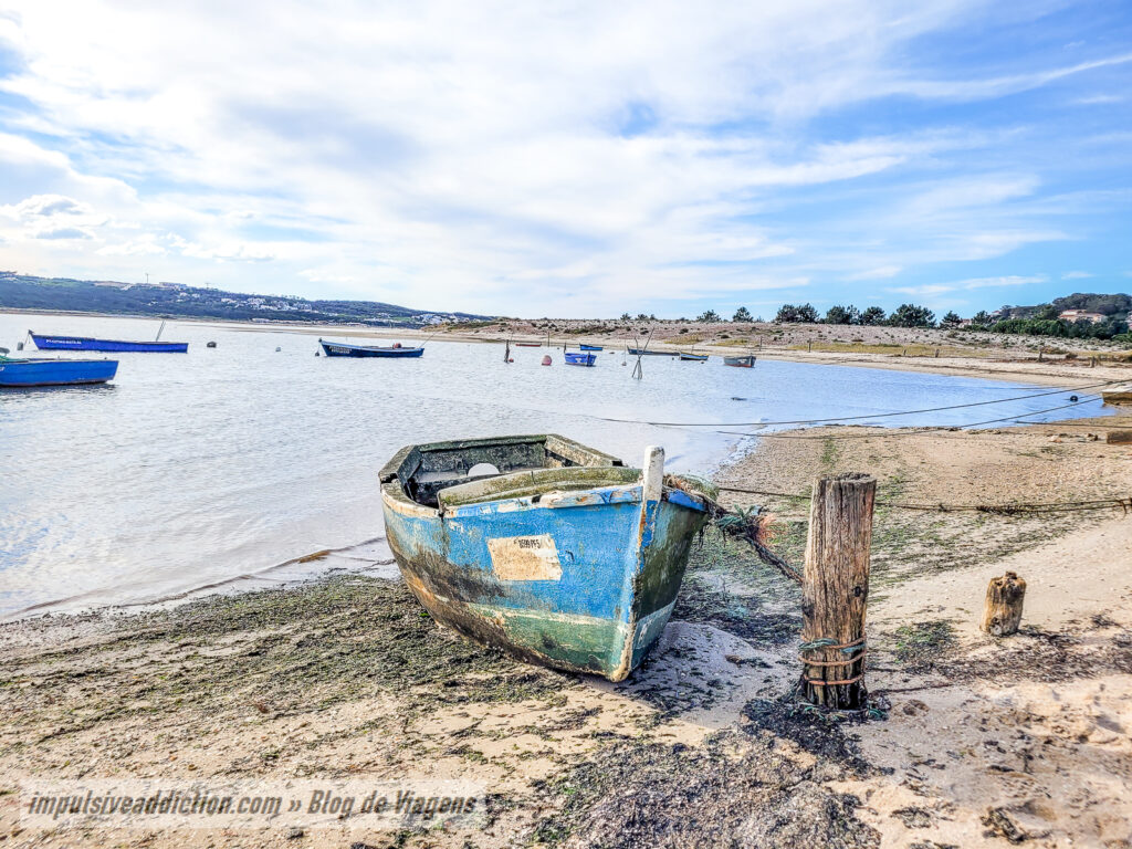 Margens da Lagoa de Óbidos, junto da Foz do Arelho