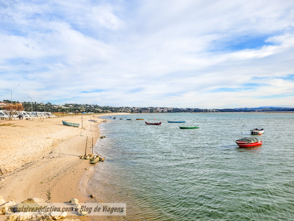 Margens da Lagoa de Óbidos, junto da Foz do Arelho
