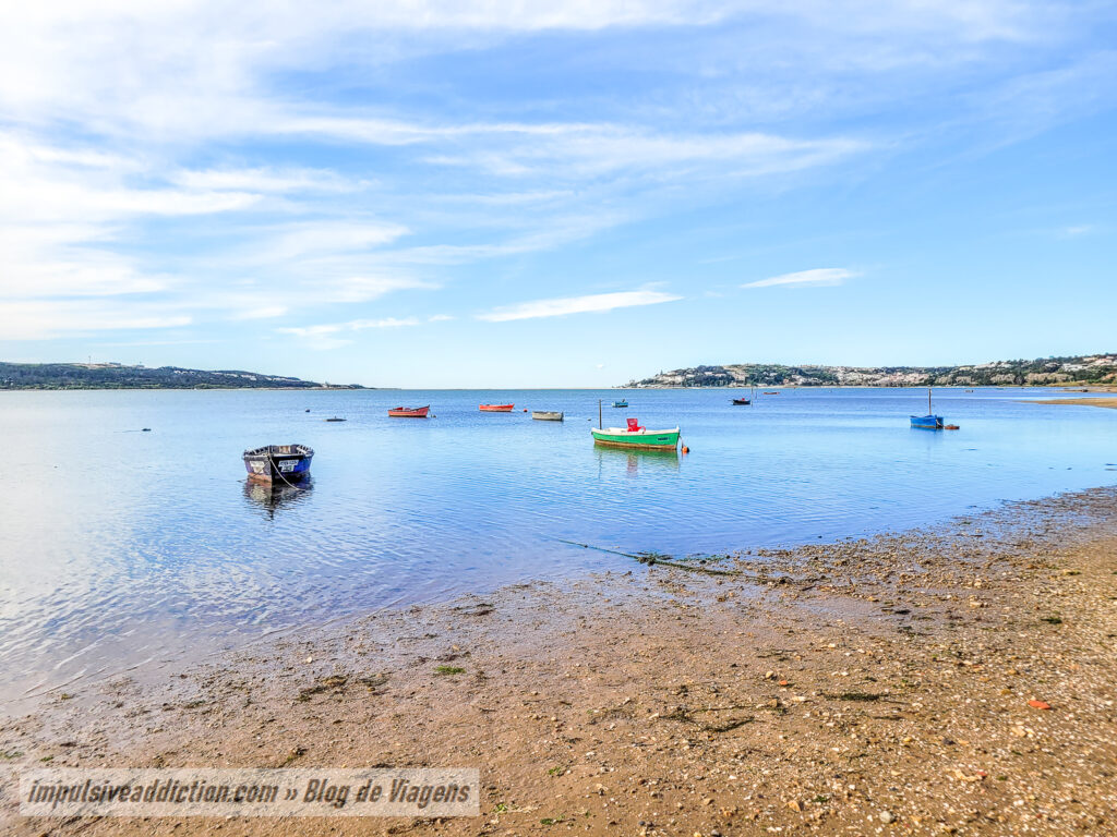Margens da Lagoa de Óbidos, junto da Foz do Arelho