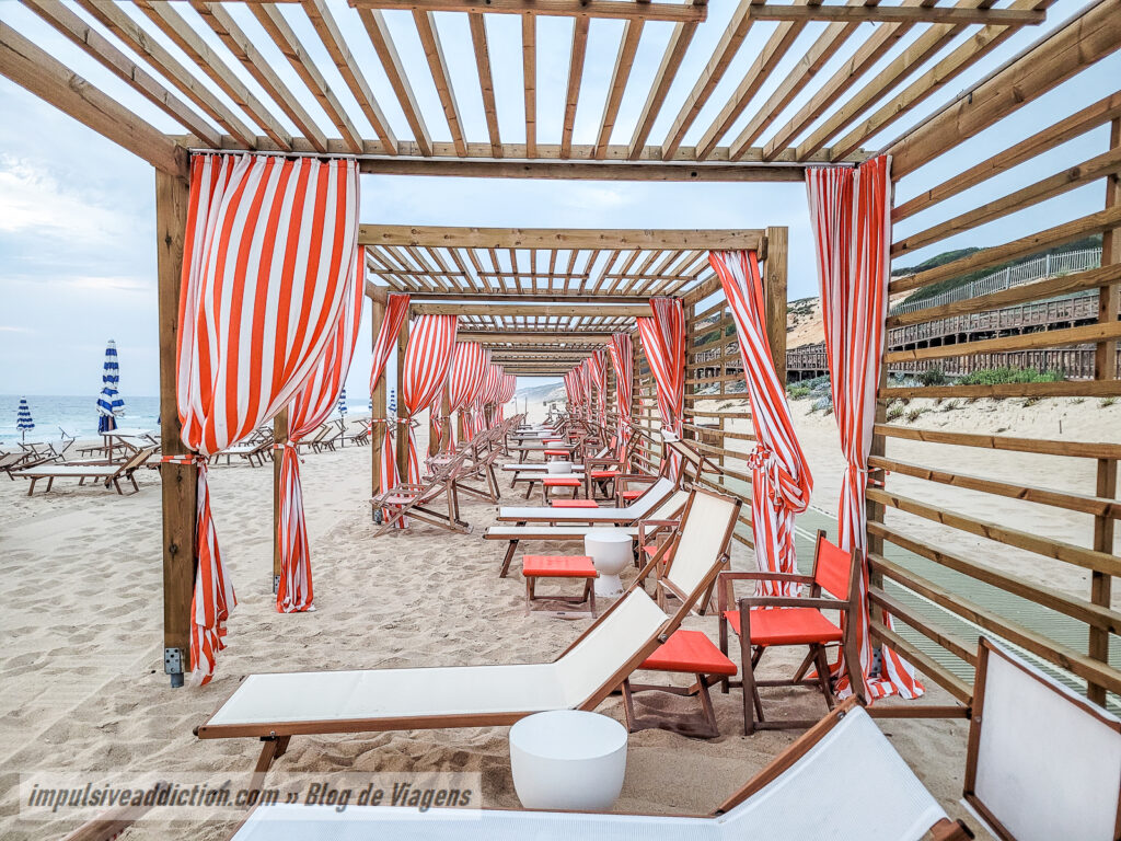 Praia da Aberta Nova perto de Melides
