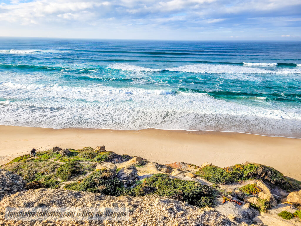 Praia da Estrela nos arredores da Foz do Arelho