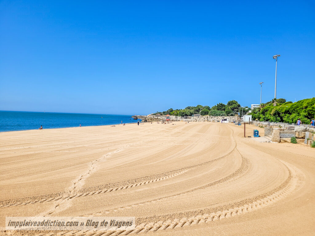 Praia de Paço de Arcos em Oeiras
