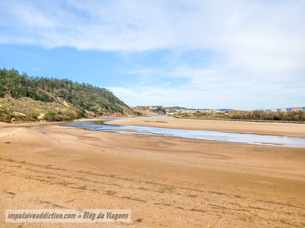 Praia de Salir do Porto e Foz do Rio Tornada