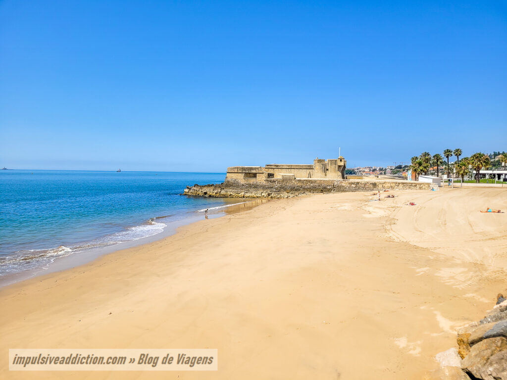 Praia de São Bruno em Oeiras