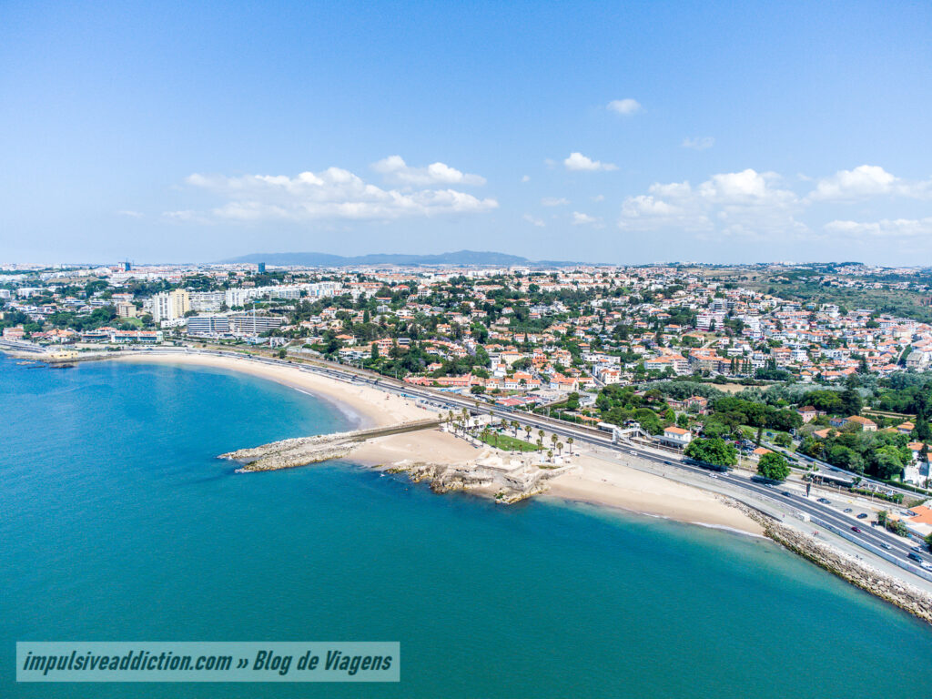 Praia de São Bruno em Oeiras