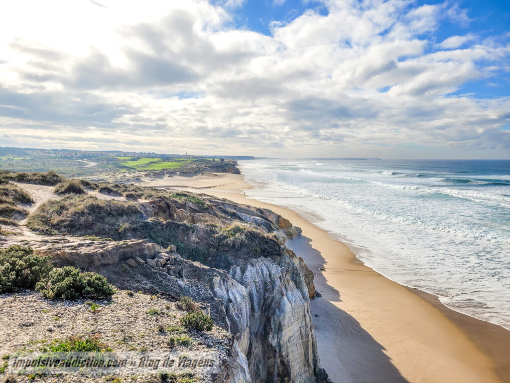 Praia d'El Rei nos arredores da Foz do Arelho