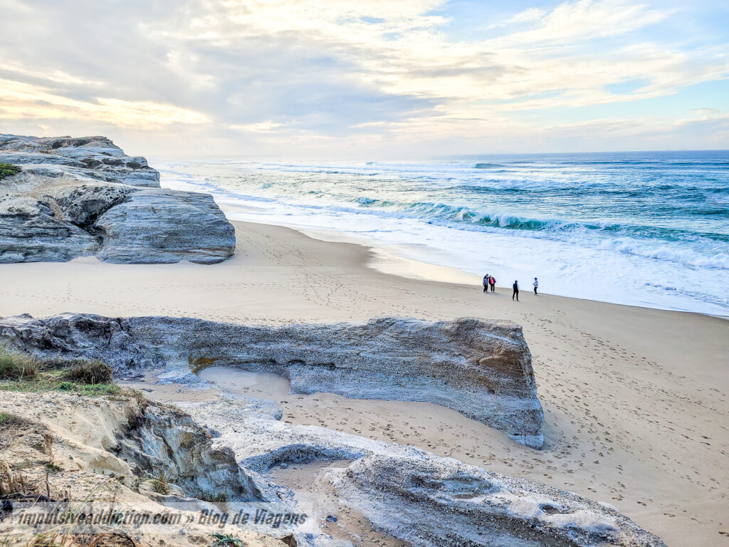 Praia do Rei Cortiço nos arredores da Foz do Arelho
