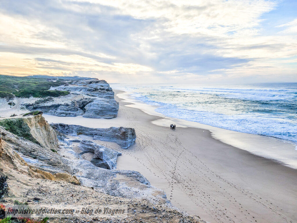 Praia do Rei Cortiço nos arredores da Foz do Arelho