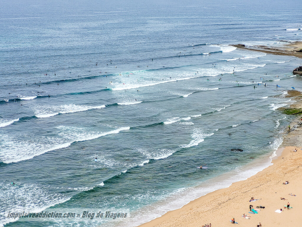 Ribeira d'Ilhas Beach in Ericeira / Mafra