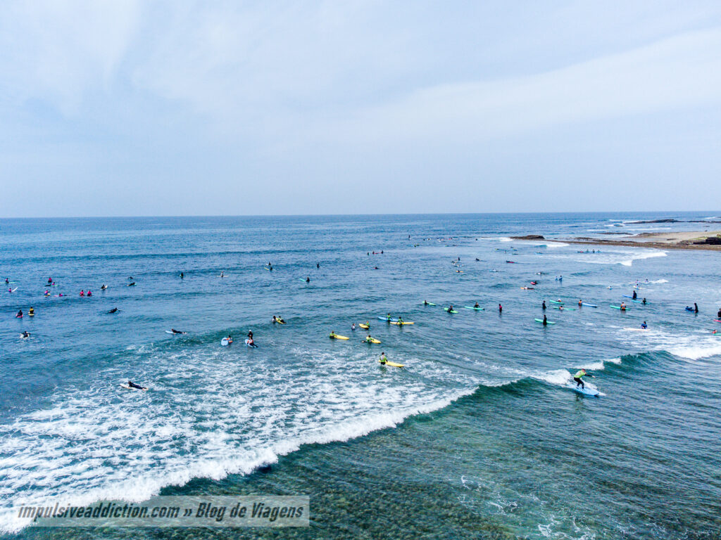 Ribeira d'Ilhas Beach in Ericeira / Mafra