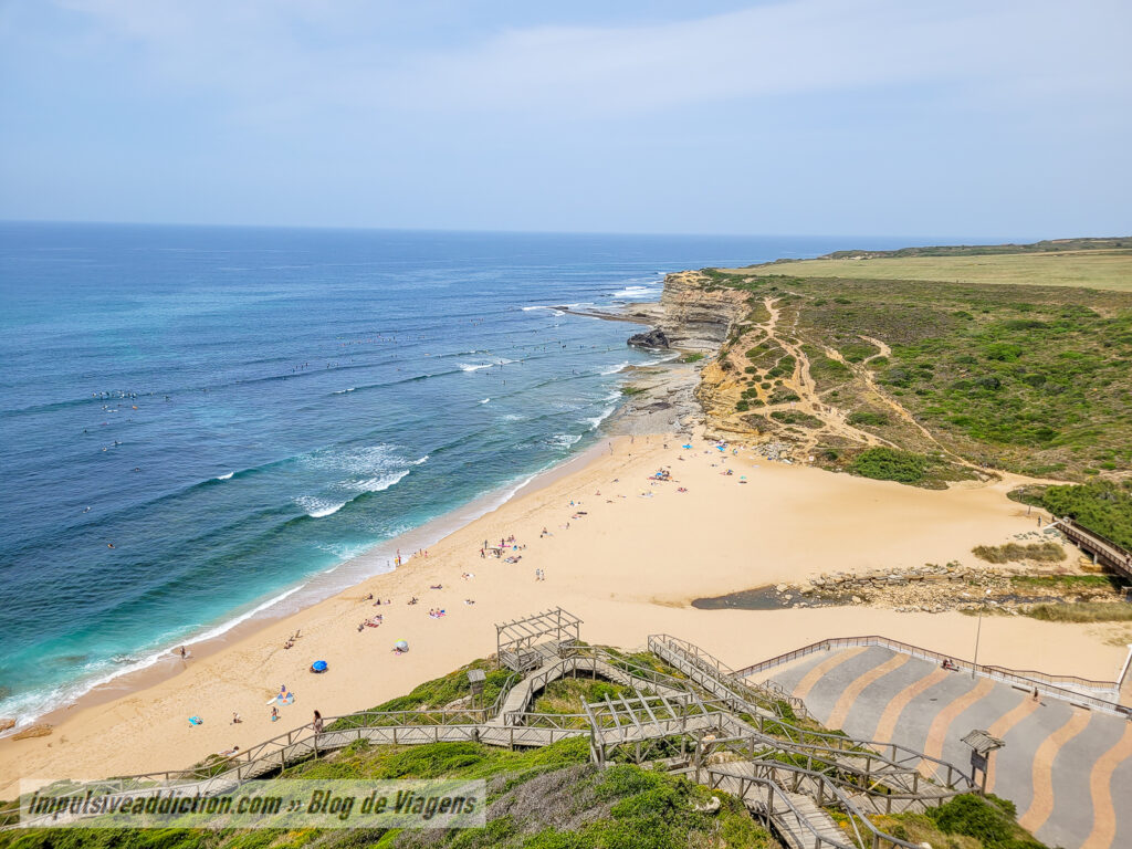 Praia de Ribeira d'Ilhas na Ericeira / Mafra