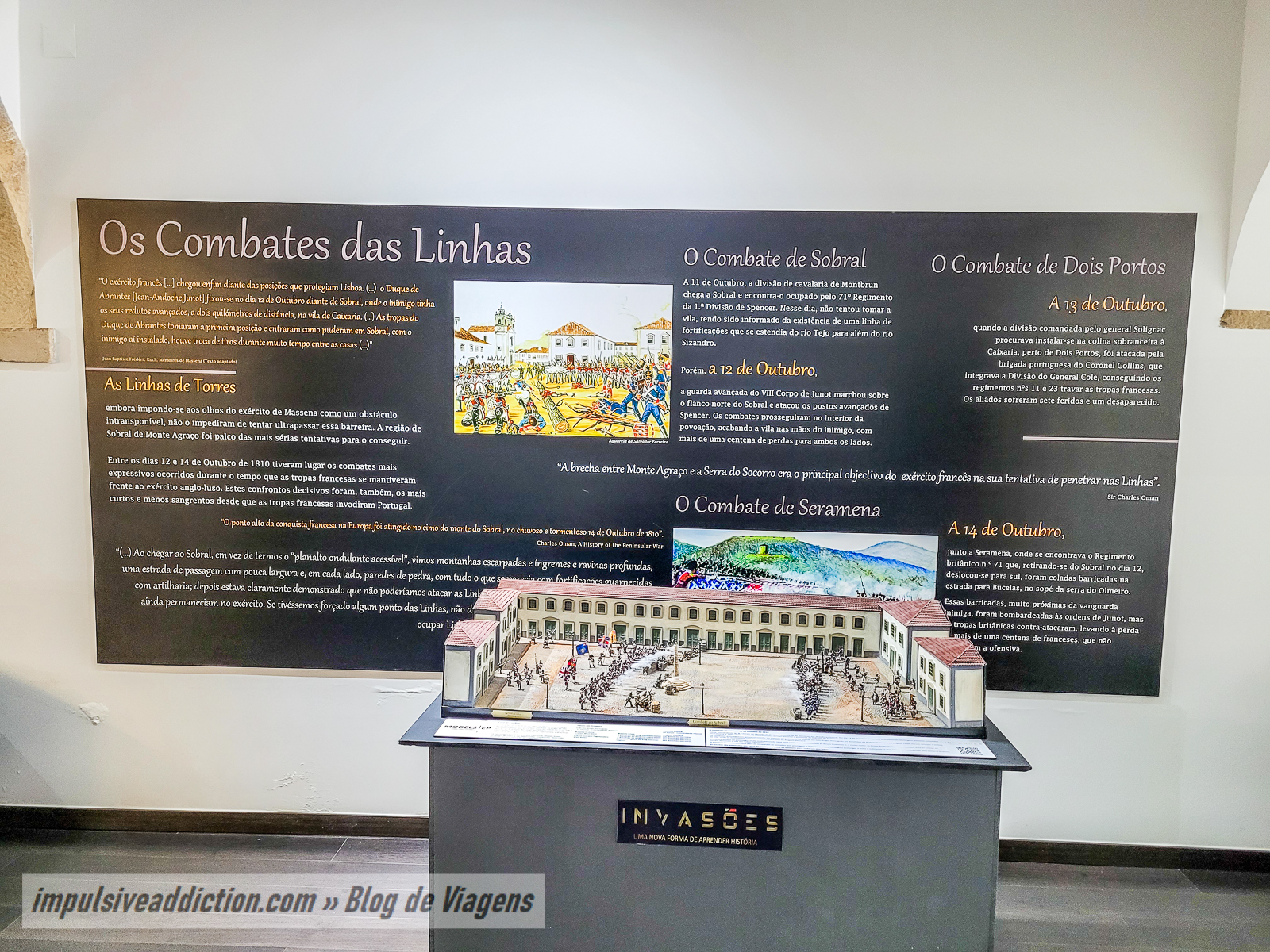 Centro de Interpretação das Linhas de Torres Vedras em Sobral de Monte Agraço