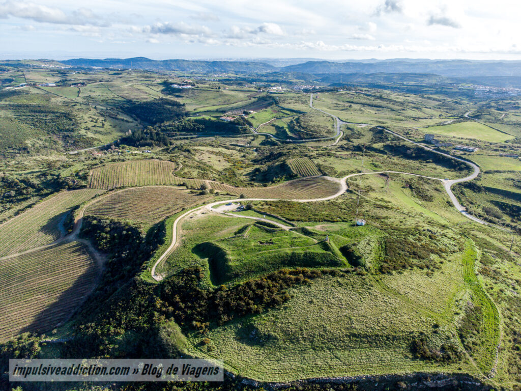 Forte da Carvalha ao visitar Arruda dos Vinhos