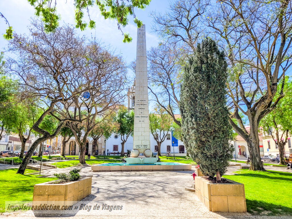 Jardim da Graça ao visitar Torres Vedras