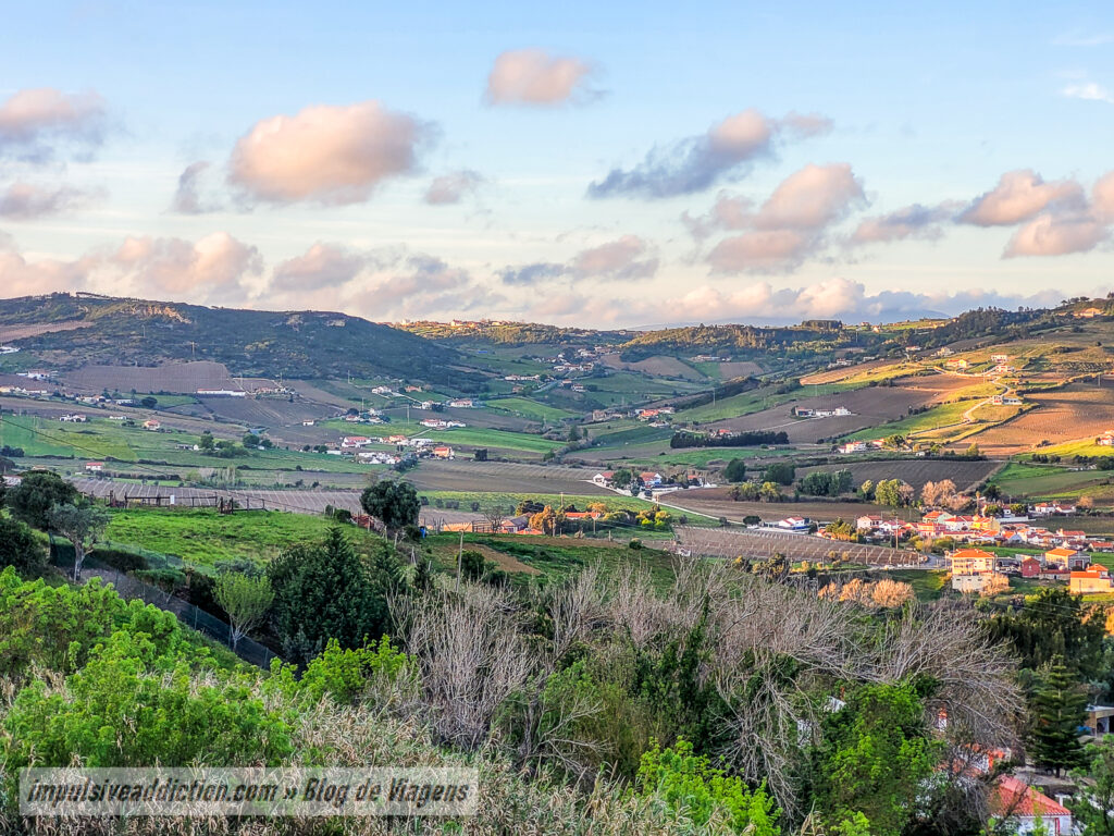 Miradouro da Giesteira ao visitar Arruda dos Vinhos