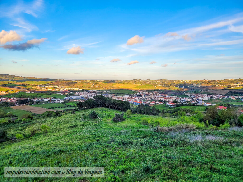Miradouro da Giesteira ao visitar Arruda dos Vinhos