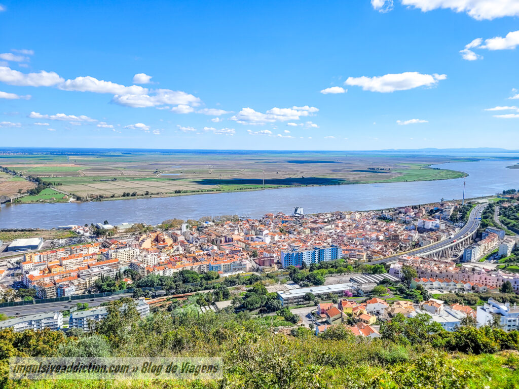 Miradouro de Monte Gordo ao visitar Vila Franca de Xira