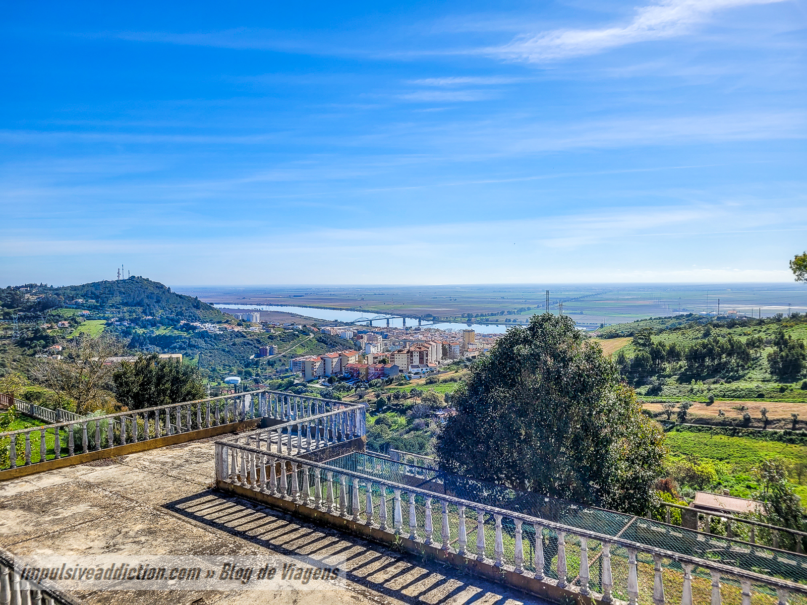 Miradouro dos Remédios em Vila Franca de Xira