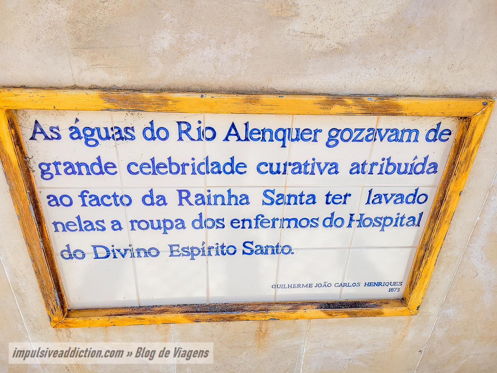 Inscrições junto do Rio Alenquer