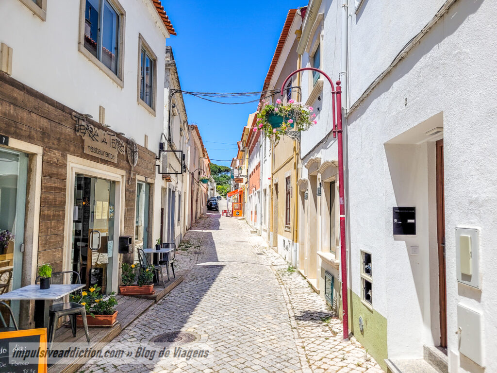 Rua da Misericórdia na Lourinhã