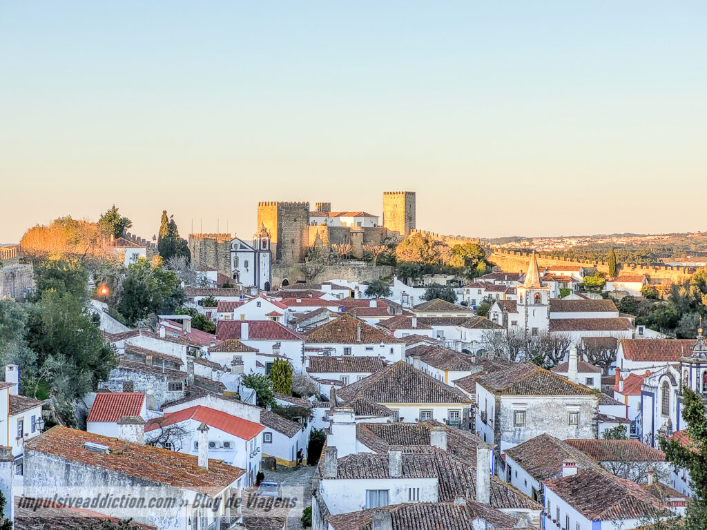 Vila Medieval de Óbidos a partir das muralhas