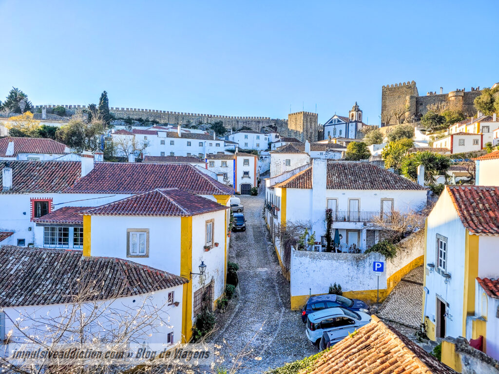 Vila Medieval de Óbidos a partir das muralhas