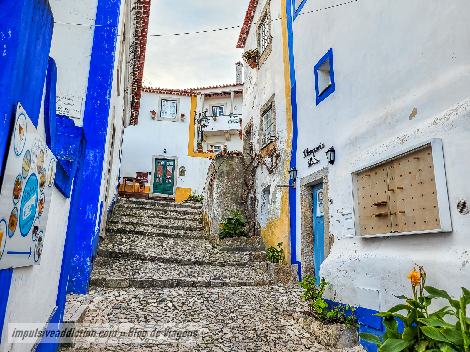 Ruelas pitorescas de Óbidos