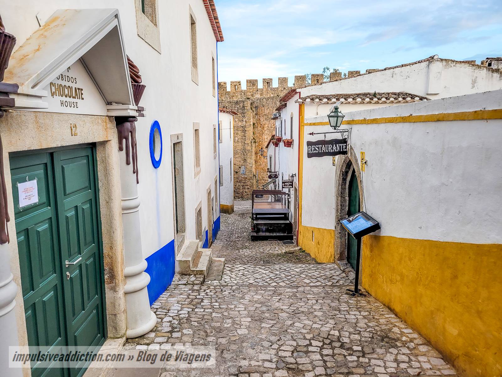 Ruelas pitorescas de Óbidos