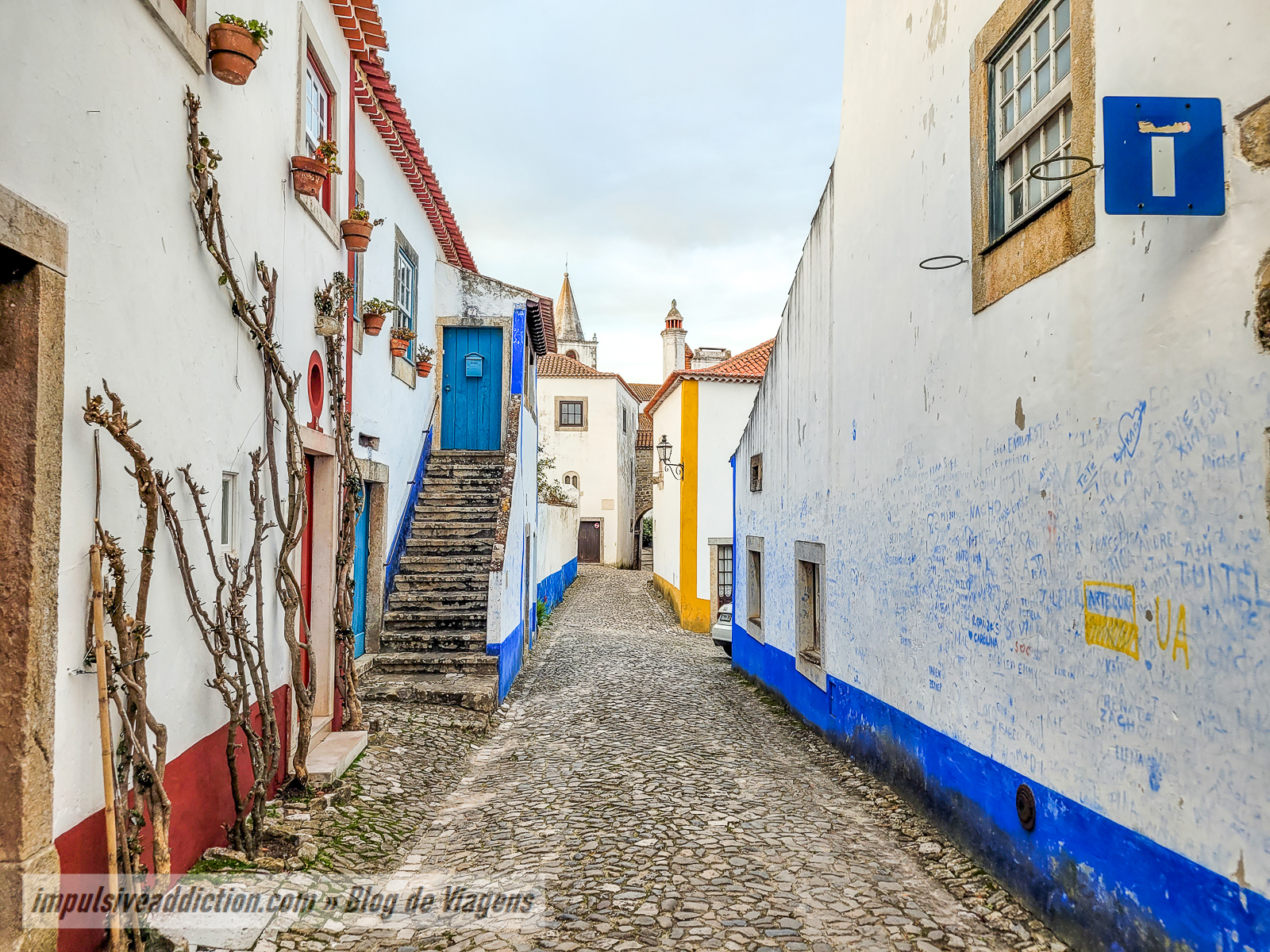 Ruelas pitorescas de Óbidos
