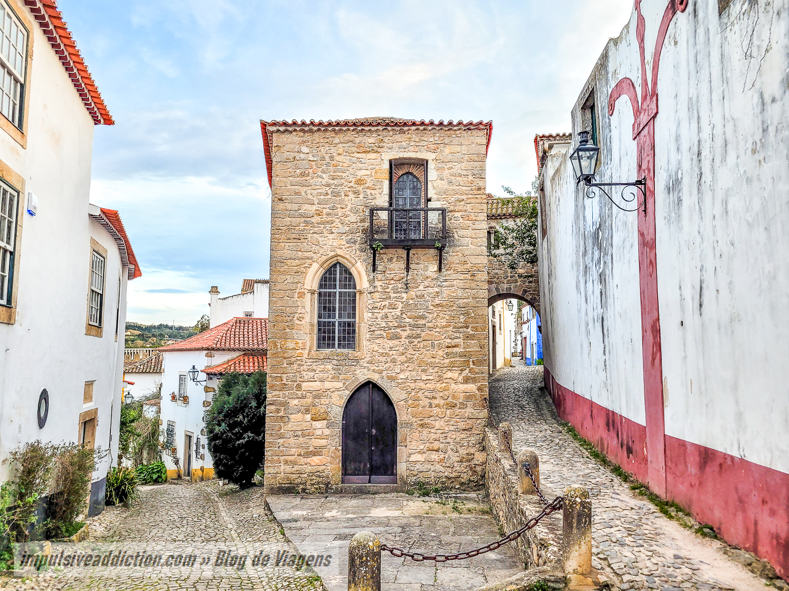 Ruelas pitorescas de Óbidos