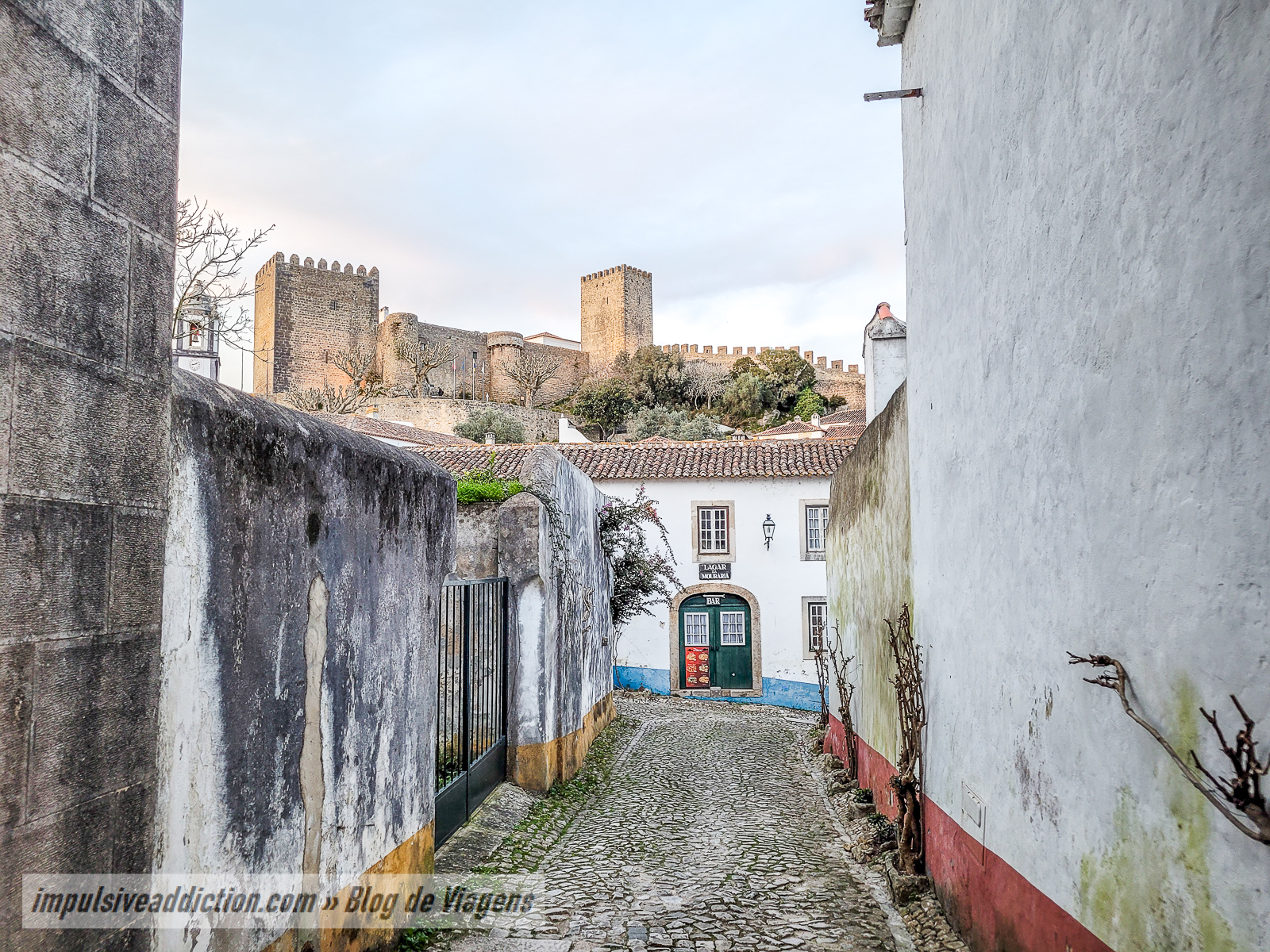Ruelas pitorescas de Óbidos