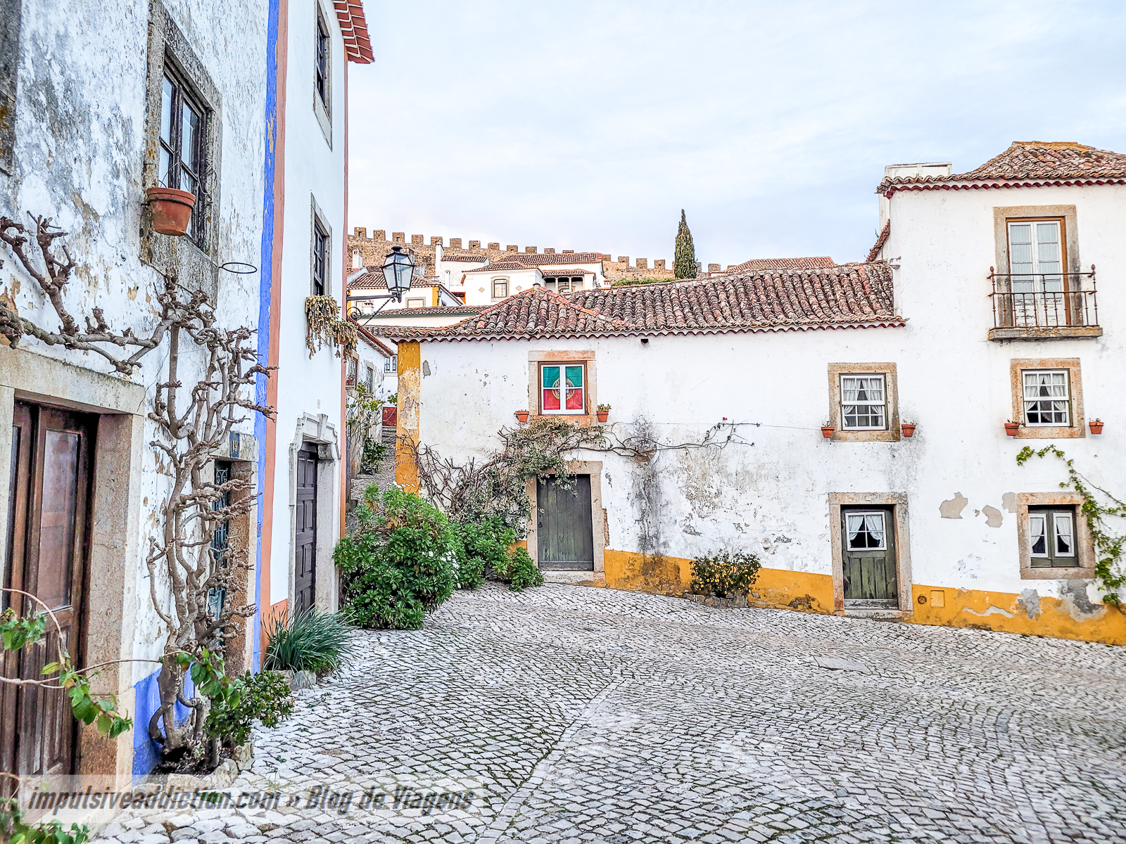Ruelas pitorescas de Óbidos