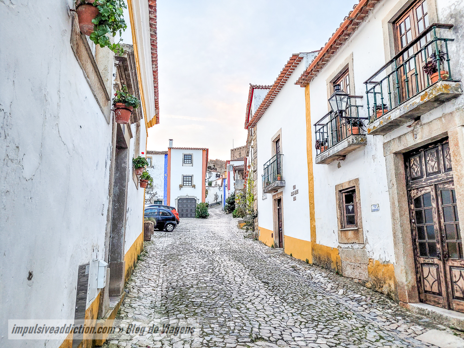 Ruelas pitorescas de Óbidos