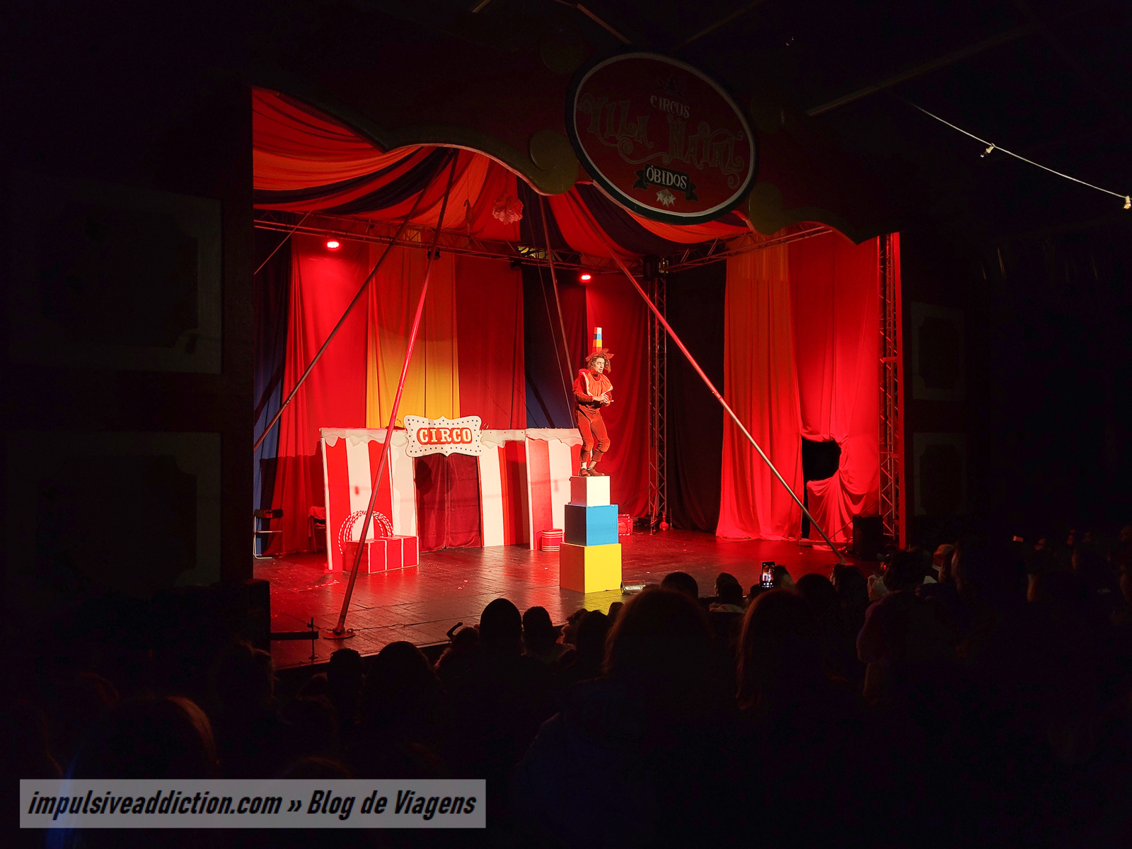 Circo da Vila Natal em Óbidos