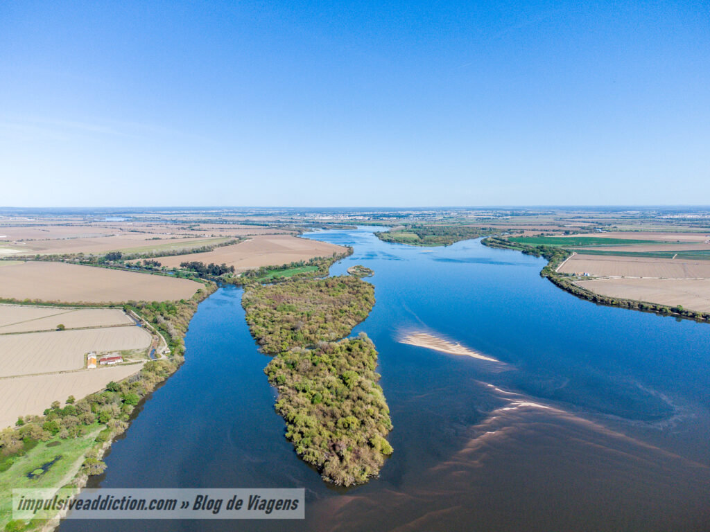 Rio Tejo ao visitar a Azambuja