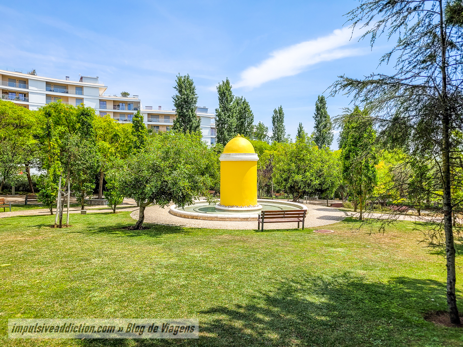 Parque dos Poetas ao visitar Oeiras