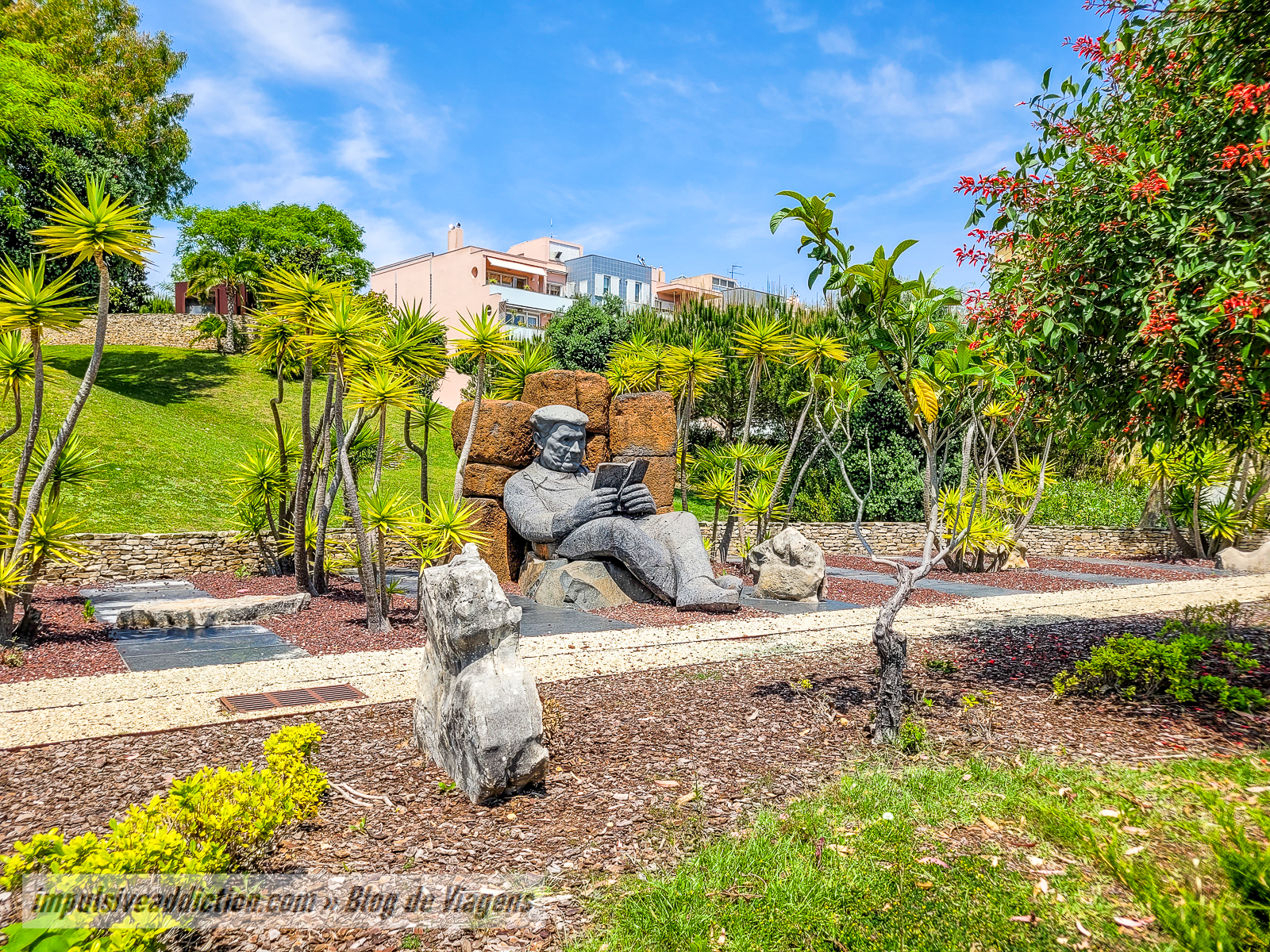 Parque dos Poetas ao visitar Oeiras
