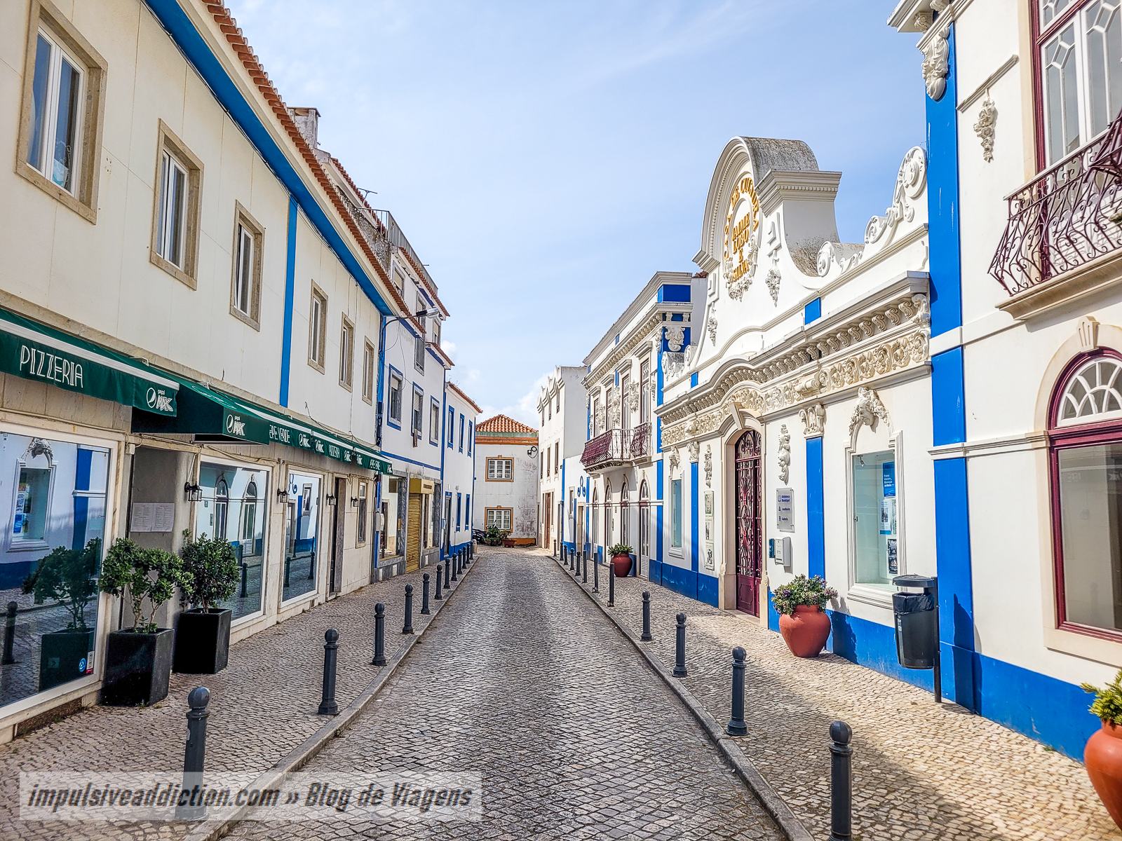 Rua Mendes Leal, na Ericeira