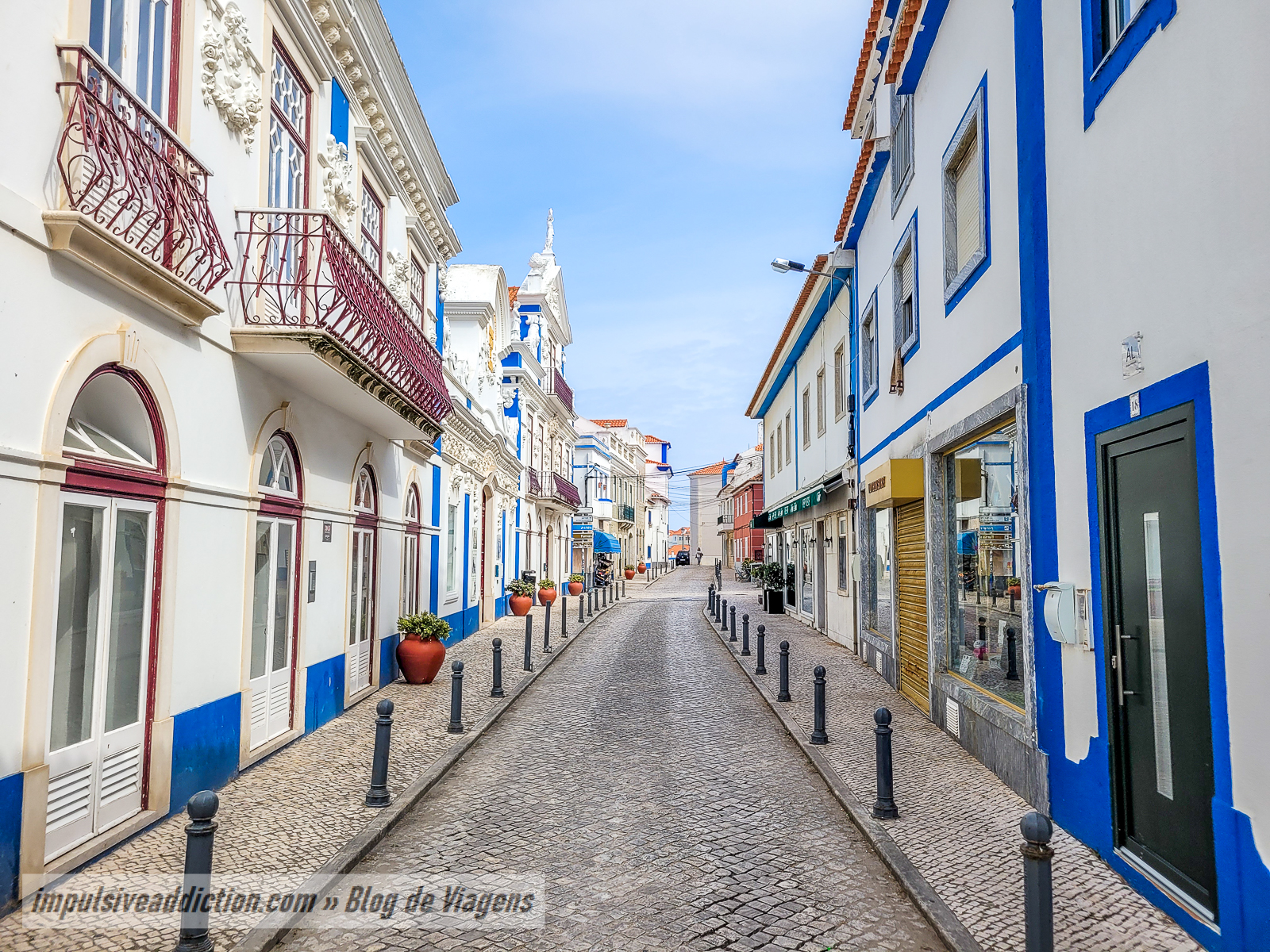 Rua Mendes Leal, na Ericeira
