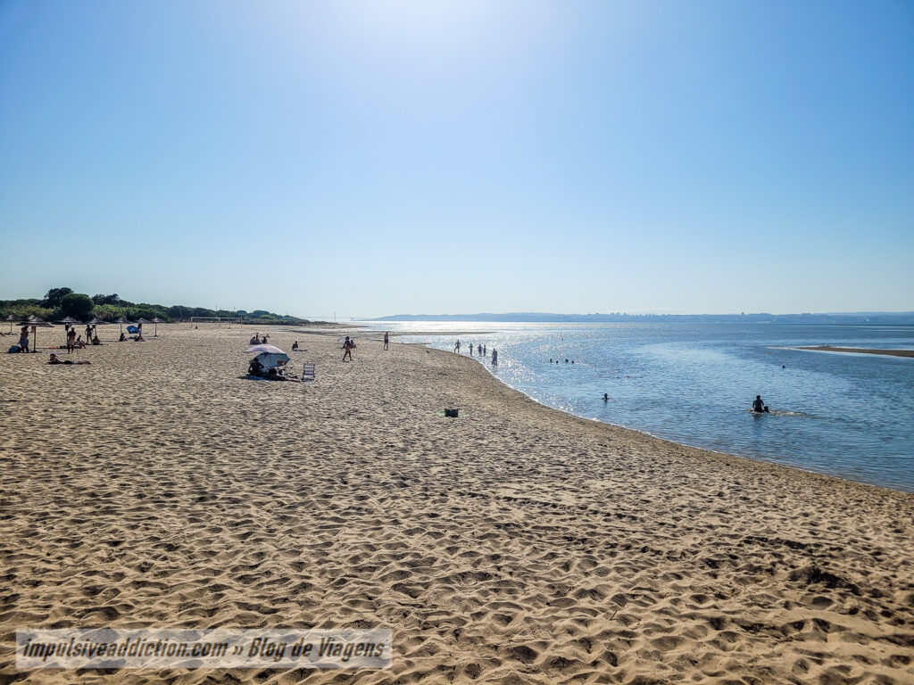 Praia do Samouco ao visitar Alcochete
