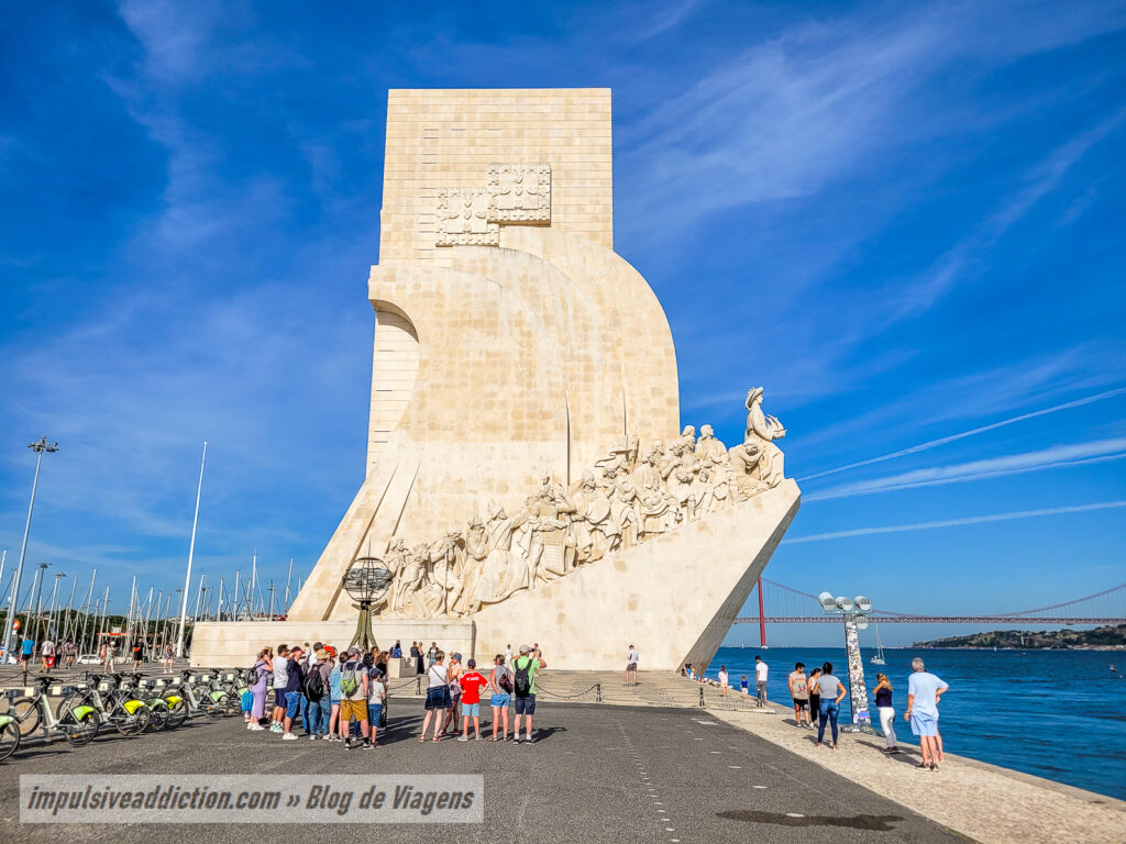 Padrão dos Descobrimentos ao visitar Lisboa