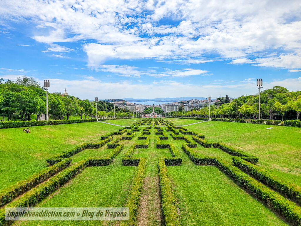 Parque Eduardo VII em Lisboa