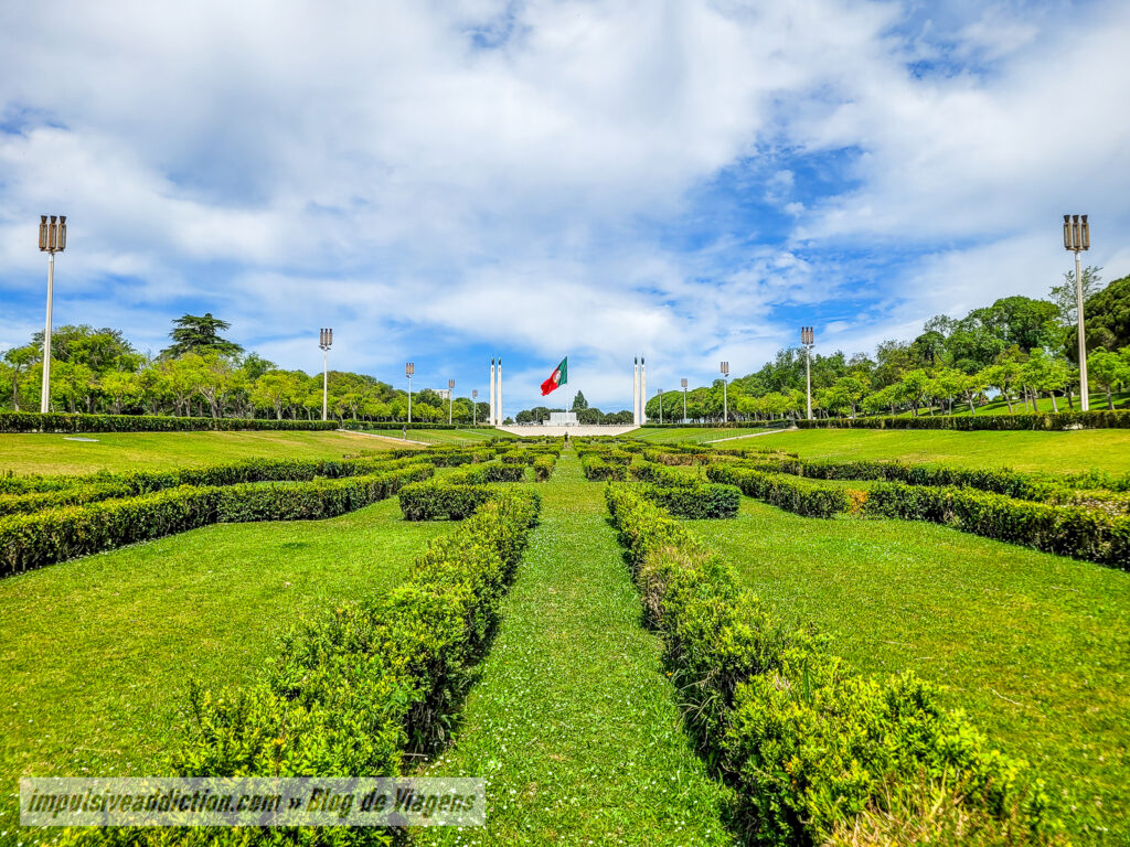 Parque Eduardo VII em Lisboa