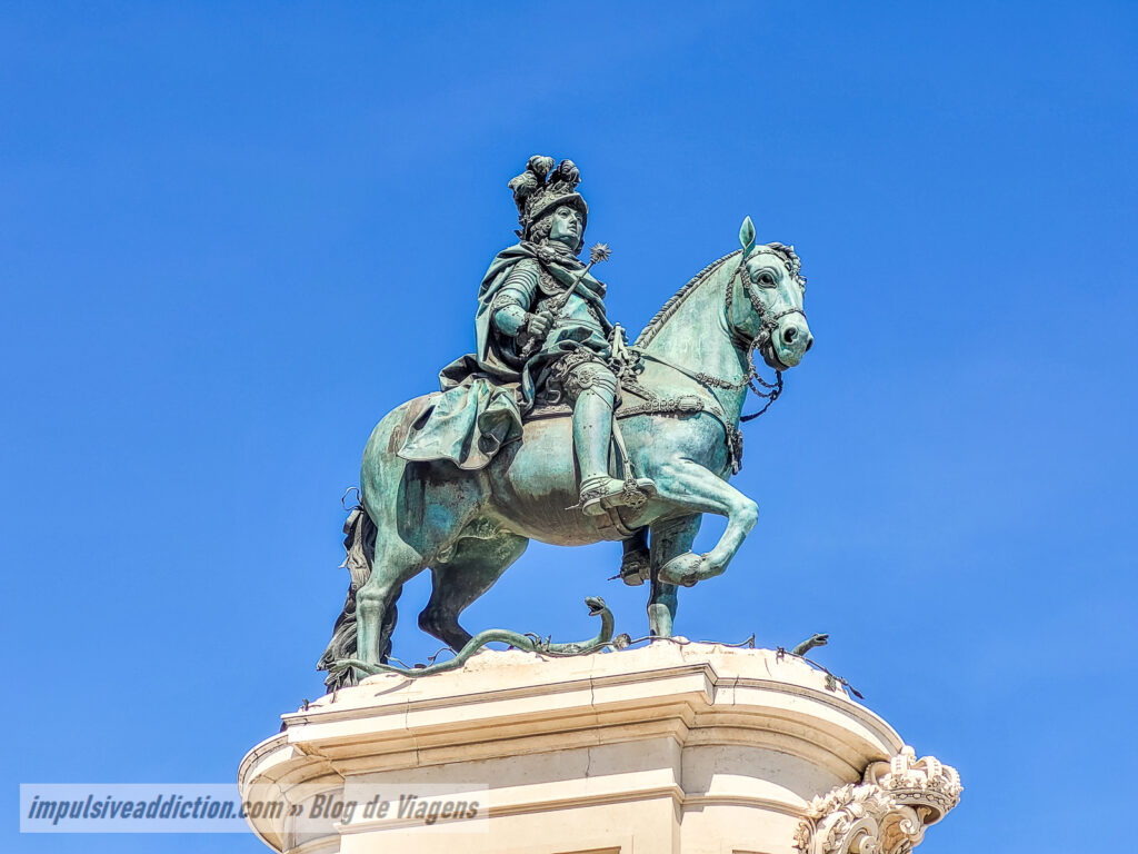 Praça do Comércio ao visitar Lisboa