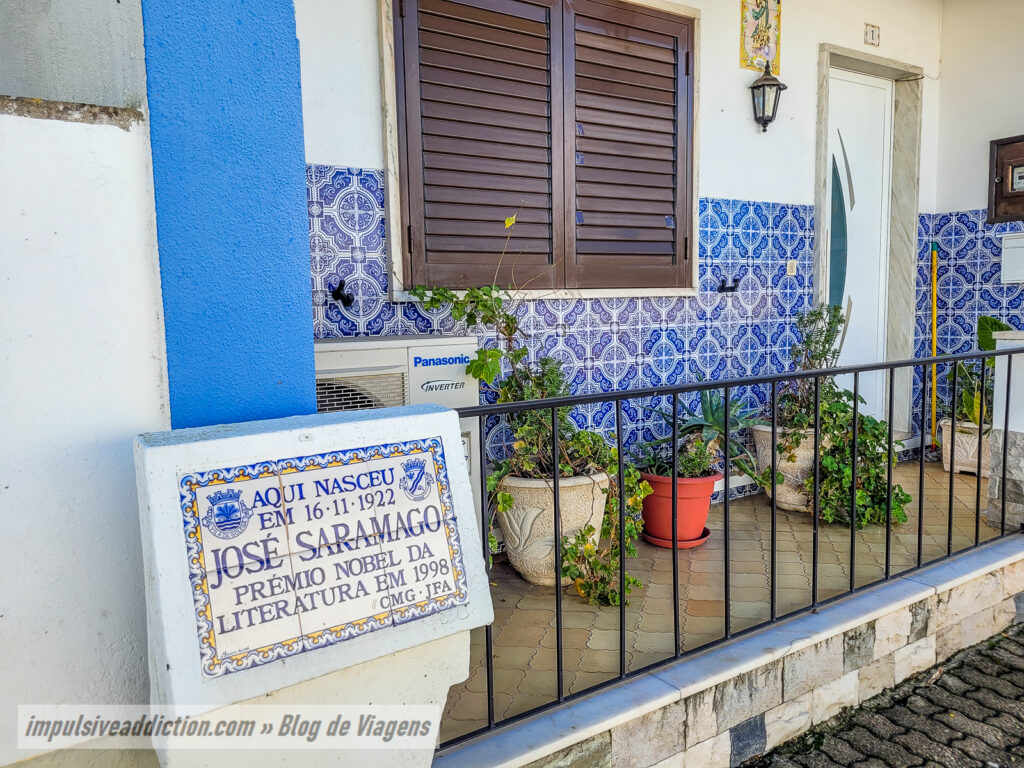 Casa onde nasceu José Saramago