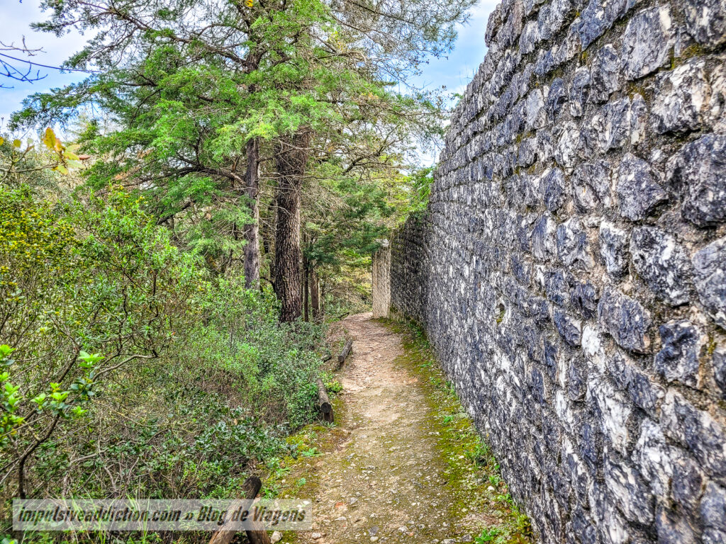 Castelo de Alcanede ao visitar Santarém