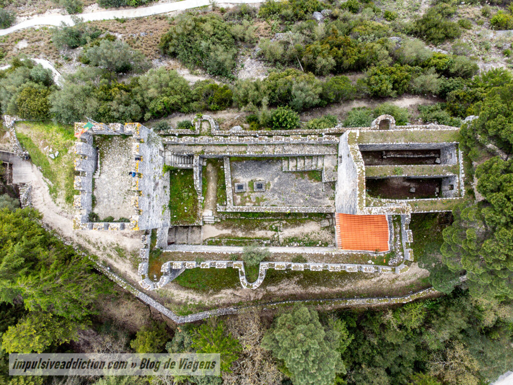 Castelo de Alcanede ao visitar Santarém