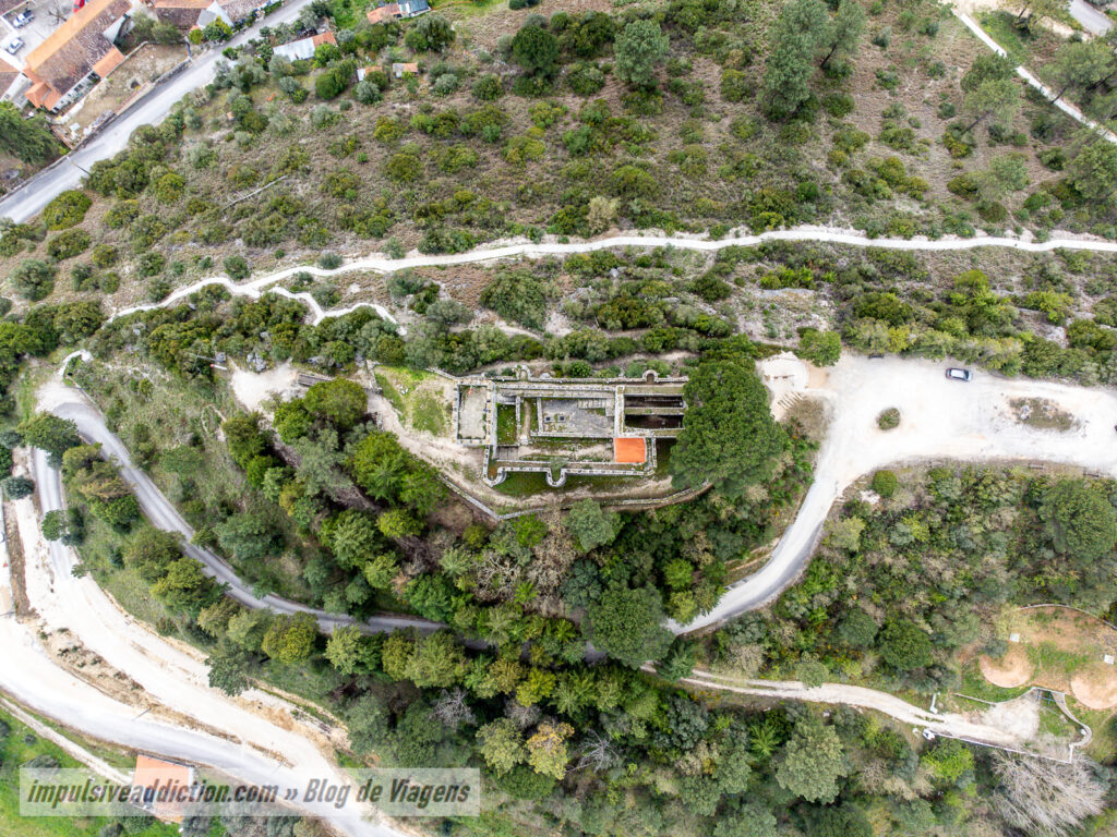 Castelo de Alcanede ao visitar Santarém